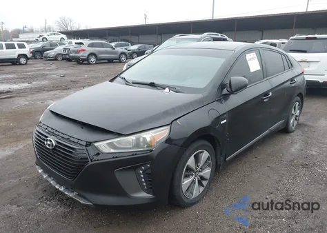2018 Hyundai Ioniq Plug-In Hybrid z USA, uszkodzony, nr VIN KMHC65LD5JU061194